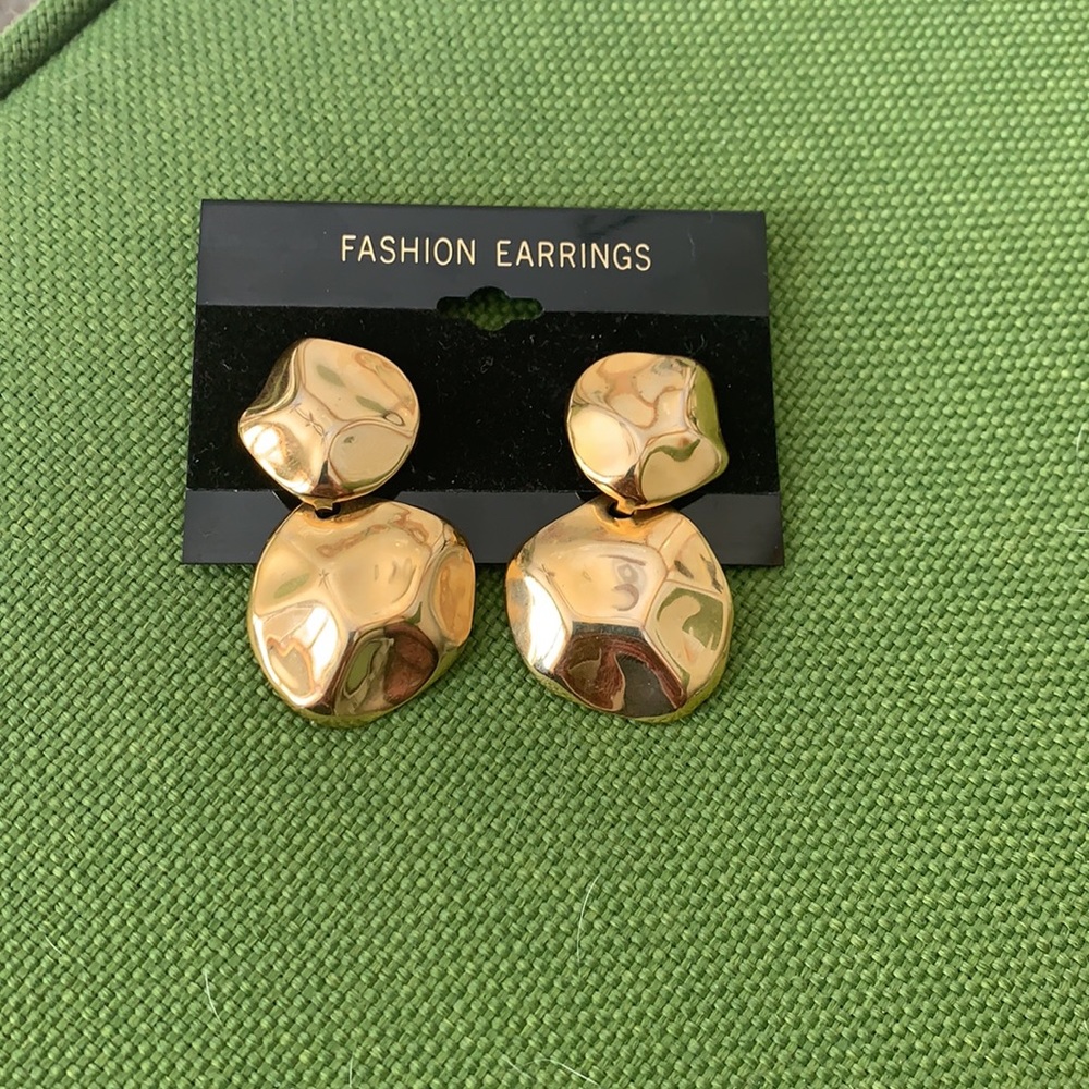 Hammered Fashion Earrings